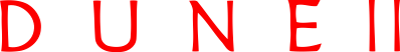 Dune II logo for Amiga